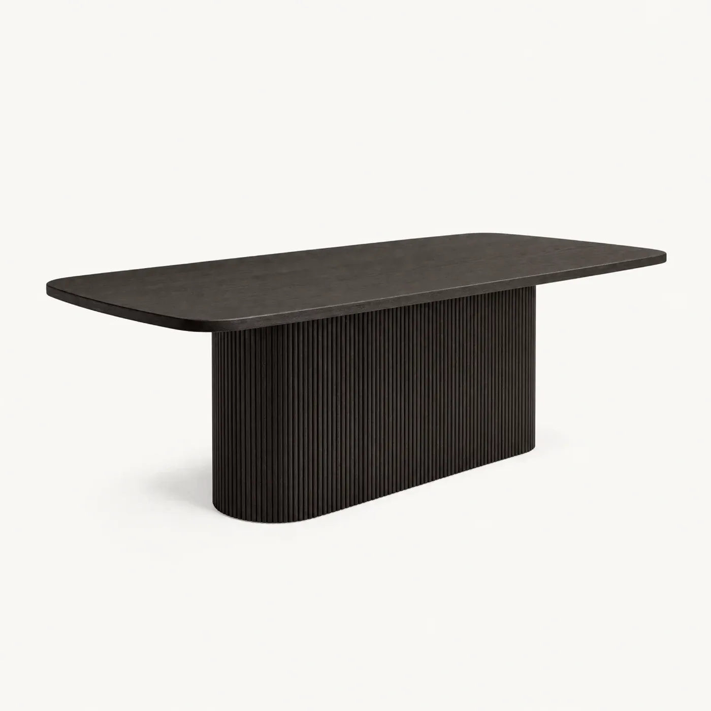 Garrison Dark Oak Pedestal Table