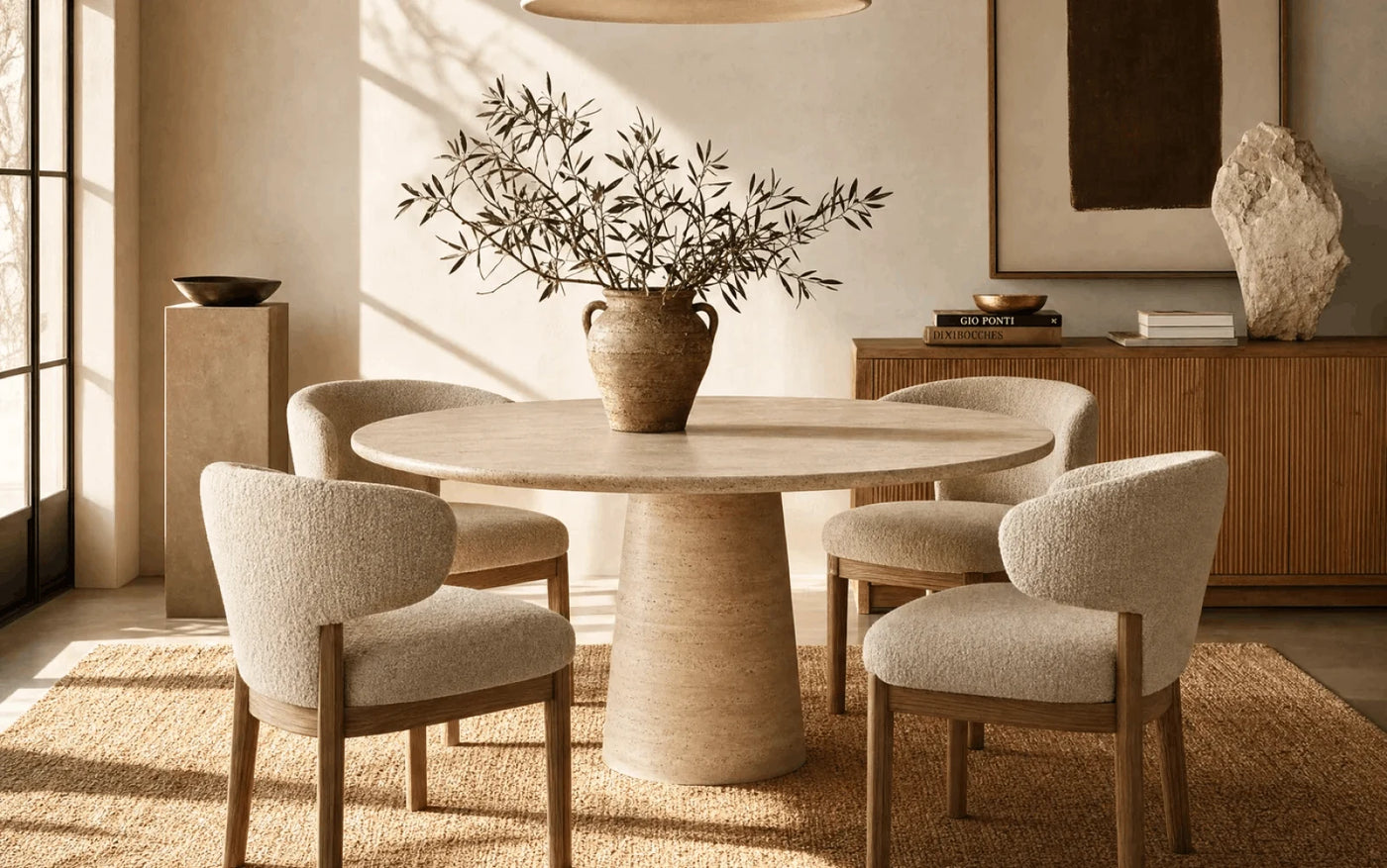 Round & Oval Dining Tables collection