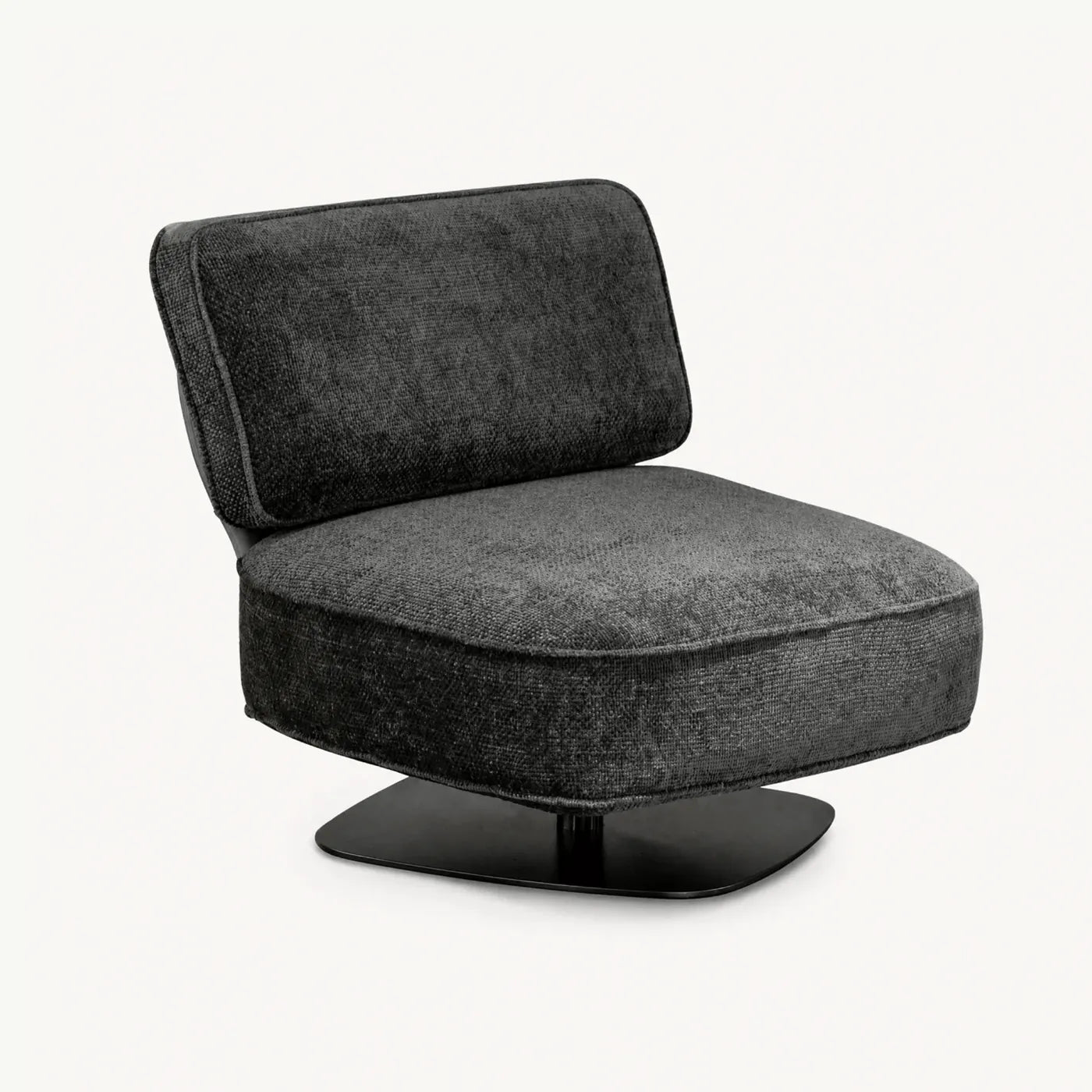 Side View Sculptural Lounge Chair