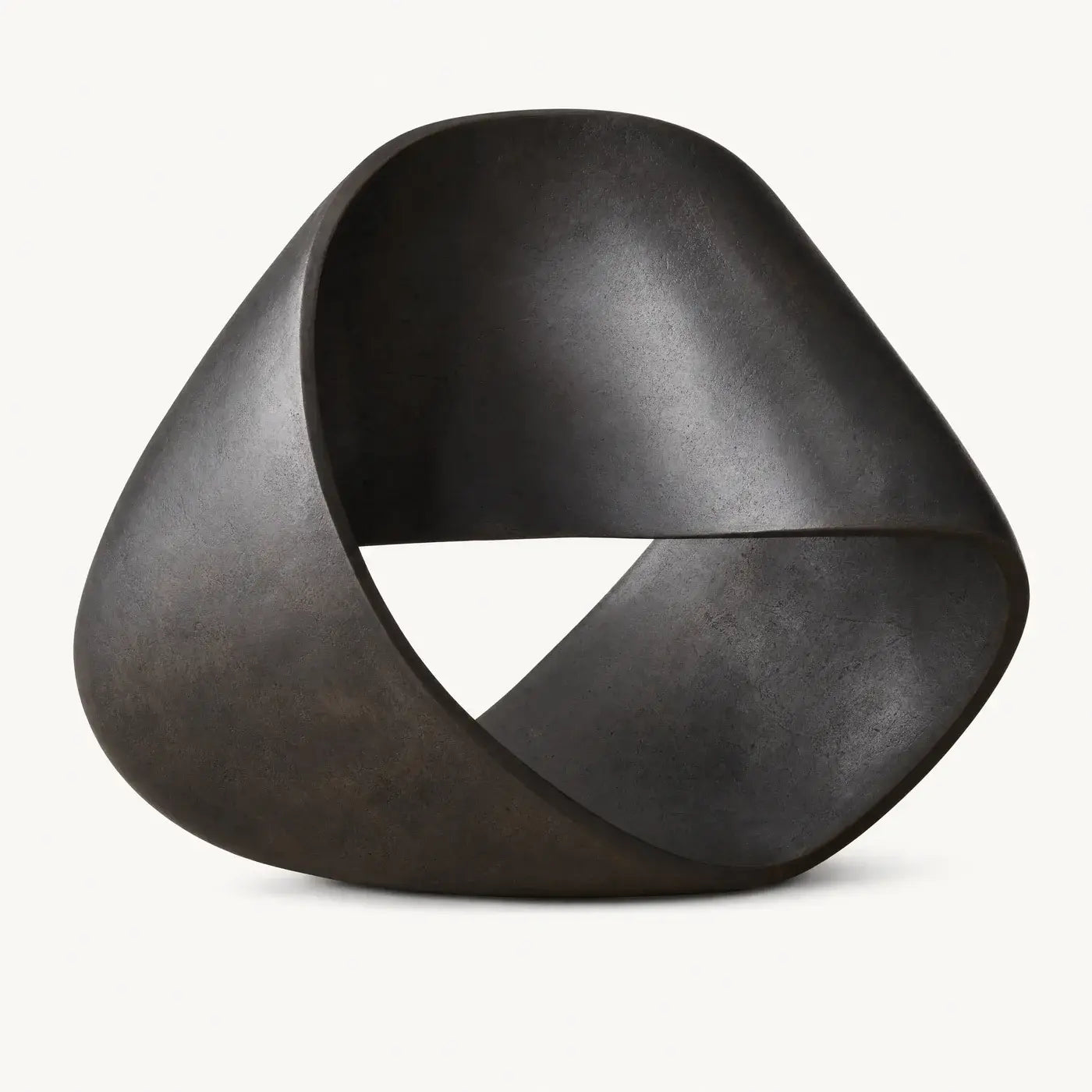 Matte Stone Form Sculpture