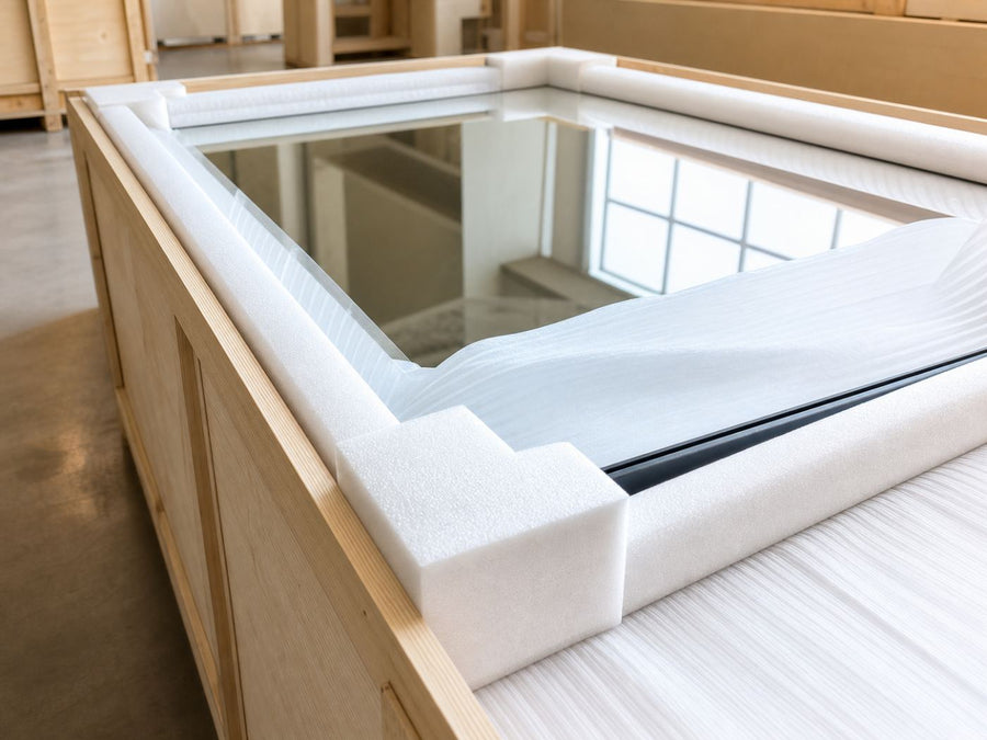 Glass & Mirrors protective packing