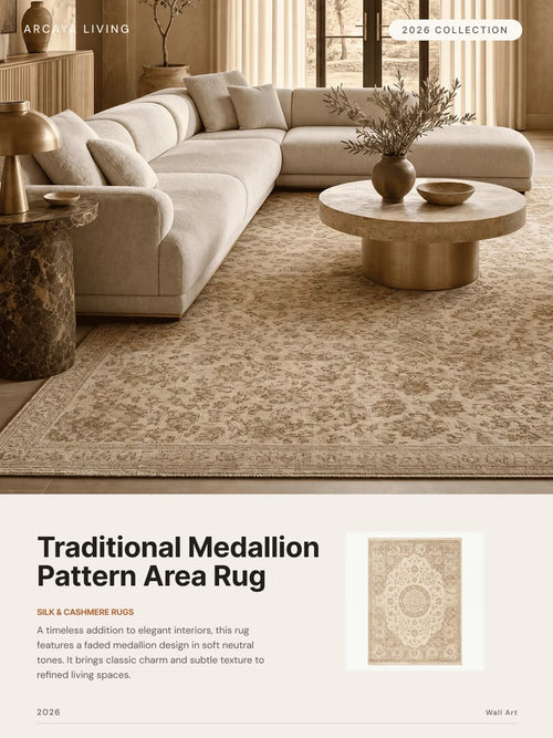 Silk & Cashmere Rugs brochure cover