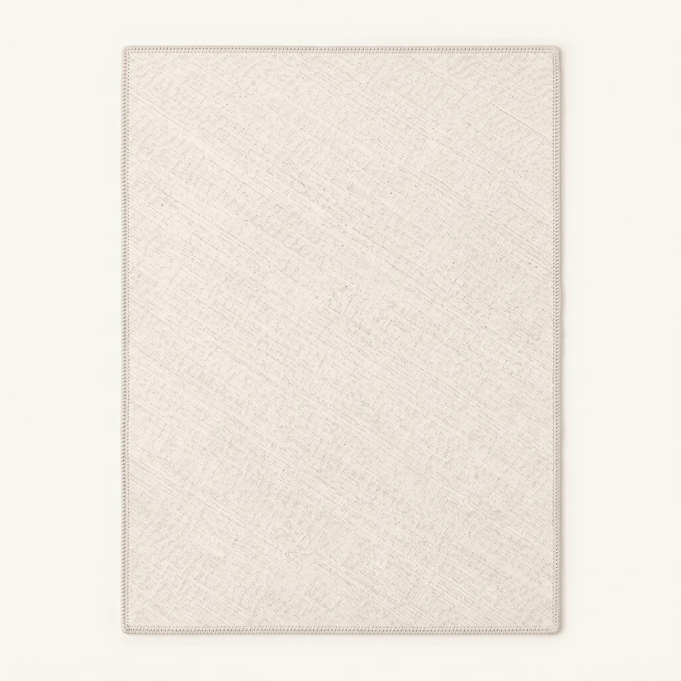 Subtle Linear Pattern Neutral Tone Rug