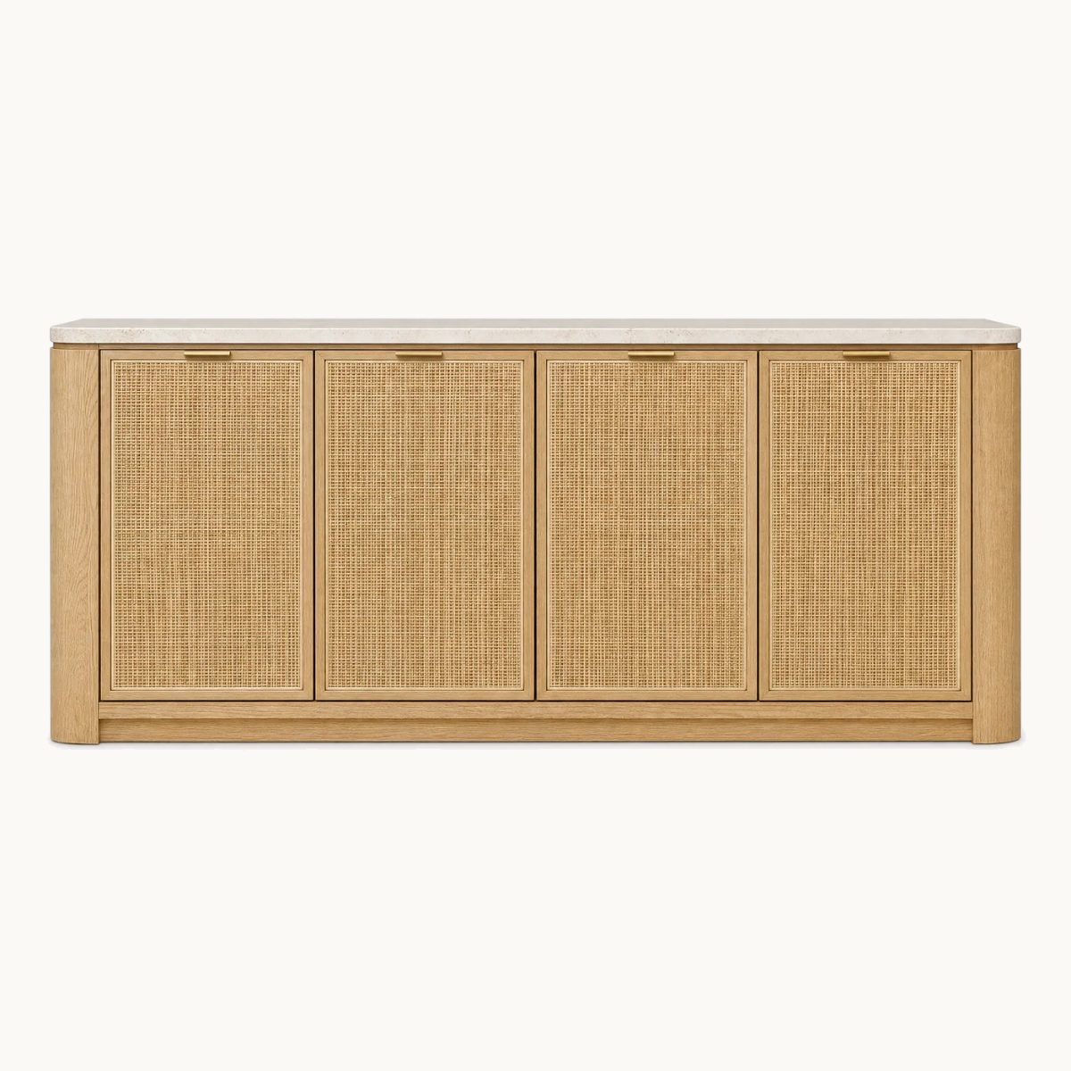 Savanna Oak Cane Door Sideboard