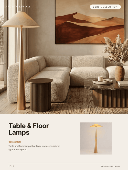Table & Floor Lamps brochure cover