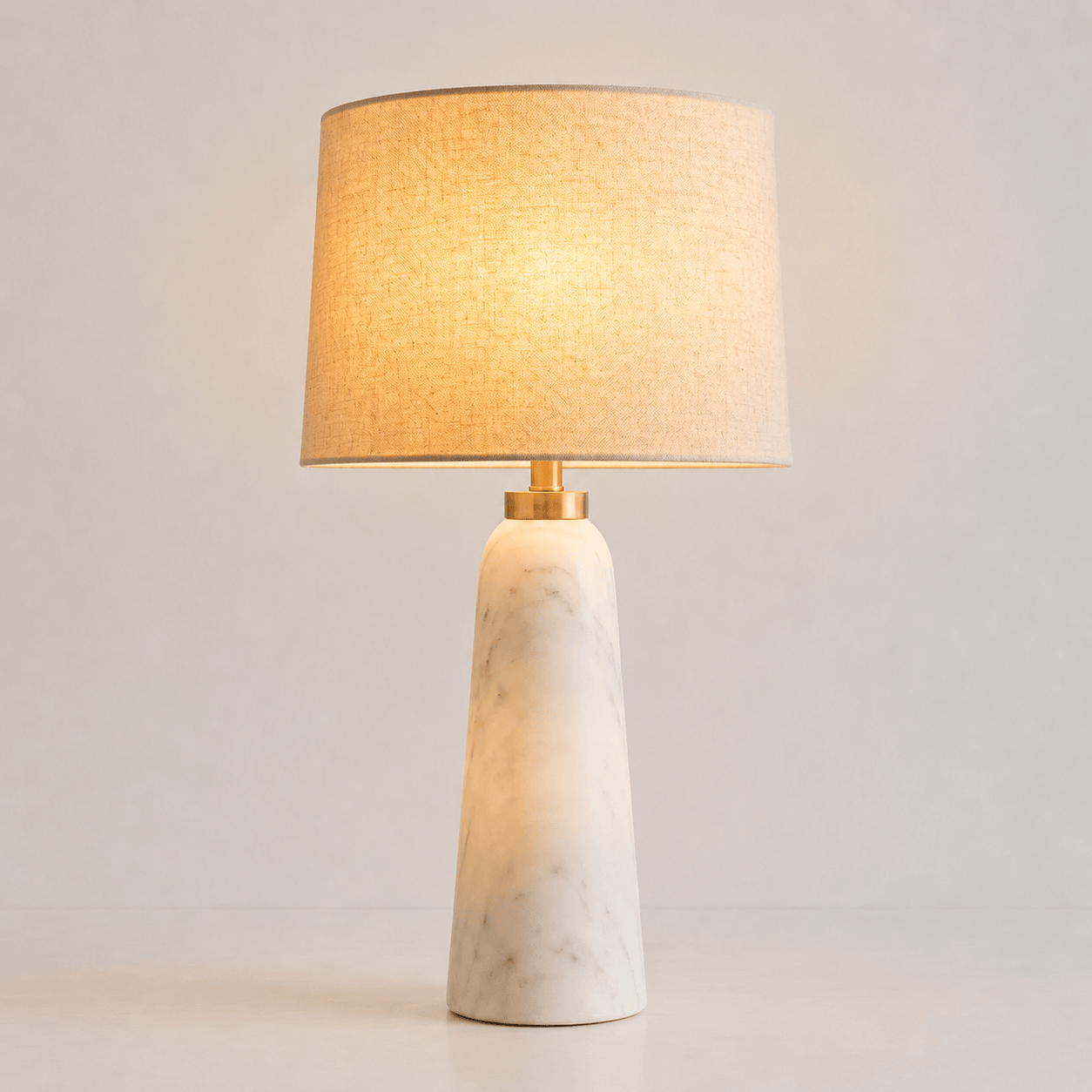 Marble Base Table Lamp