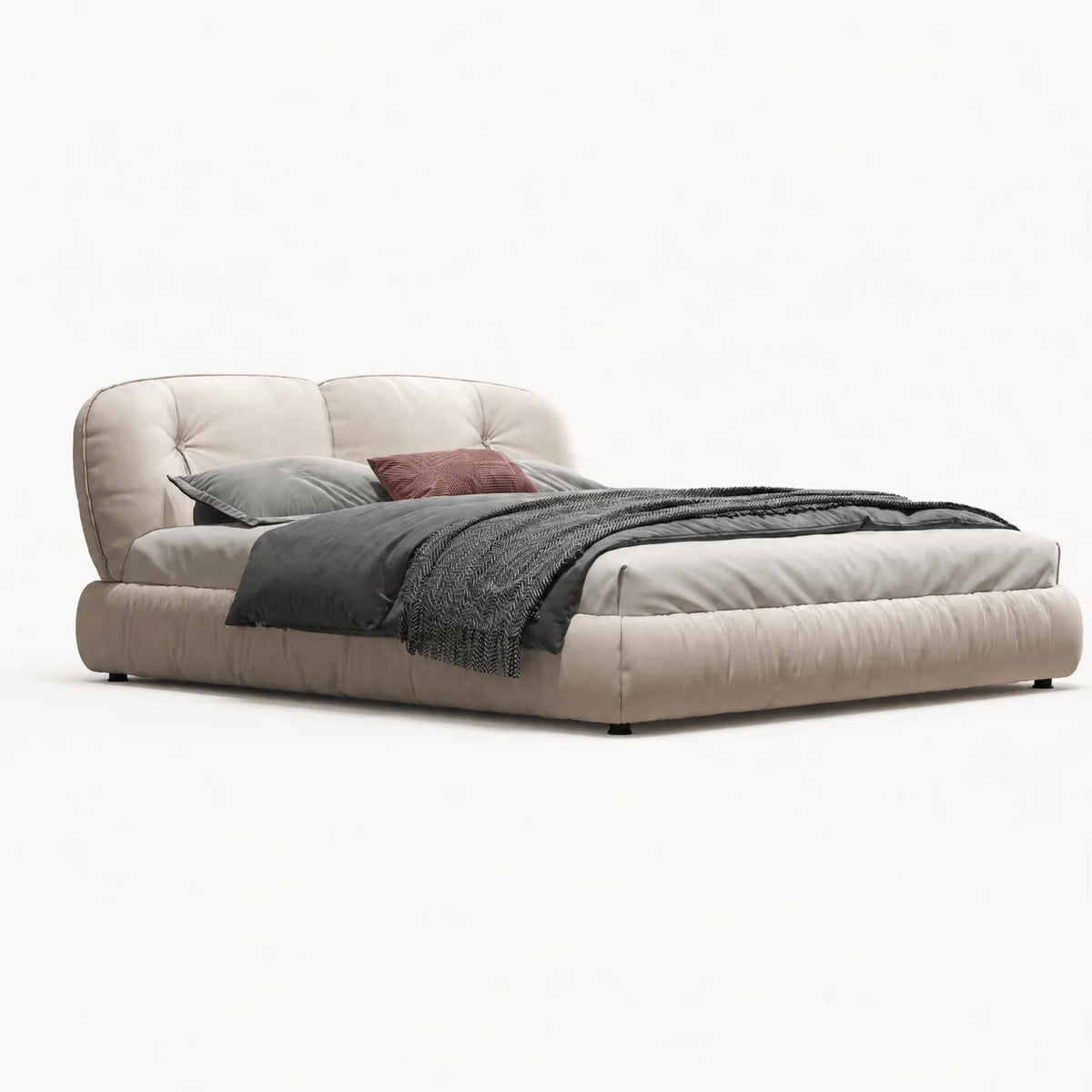 Storage Upholstered Platform Bed
