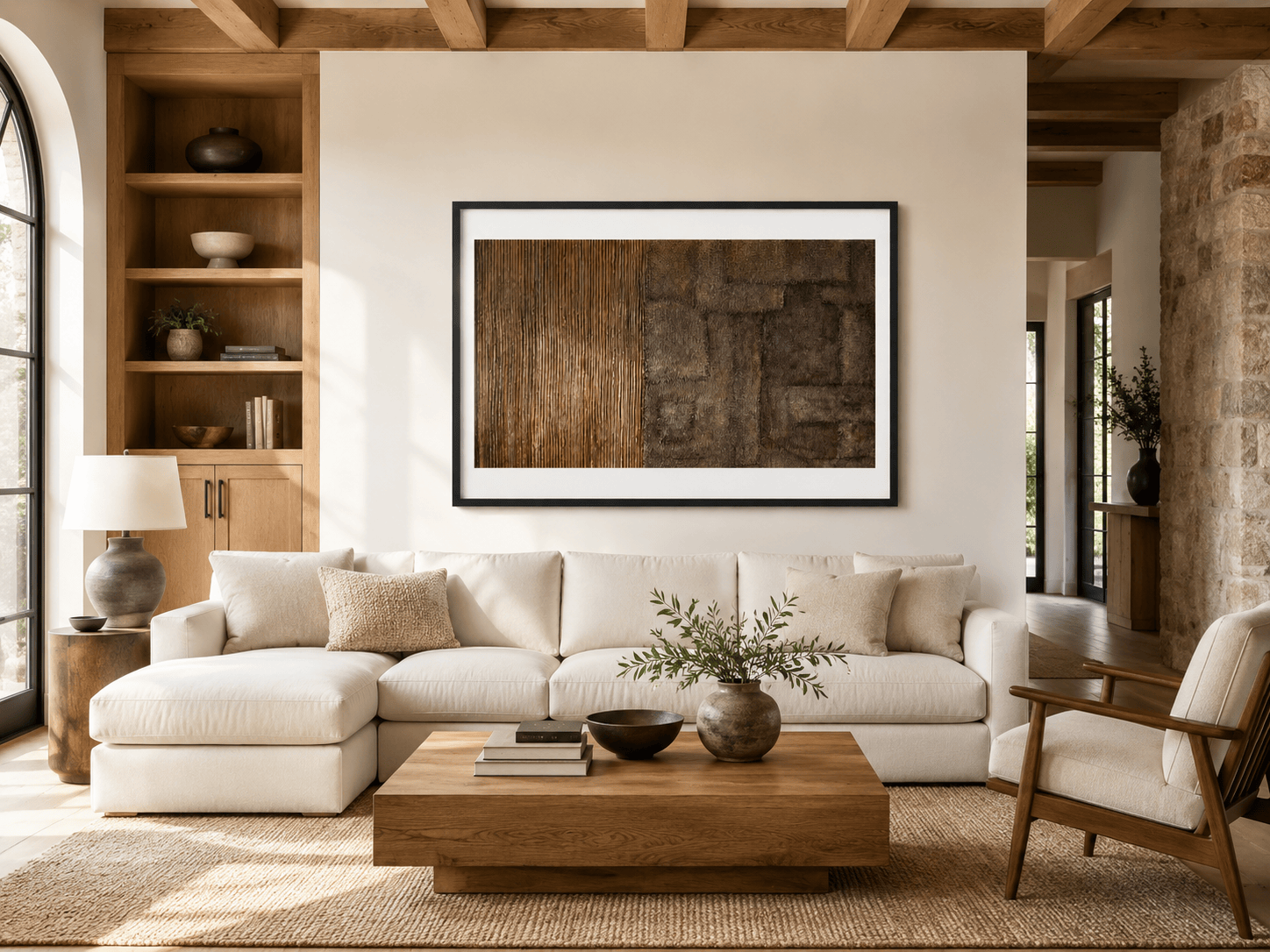 Wall Art in a modern room