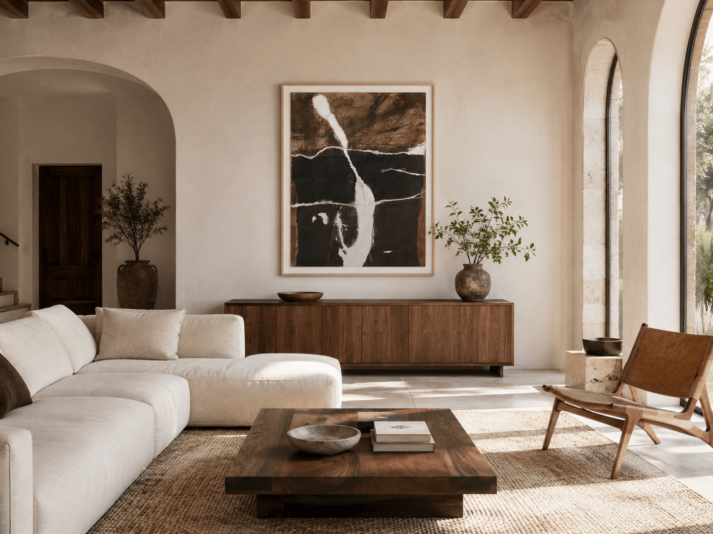 Wall Art in a modern room