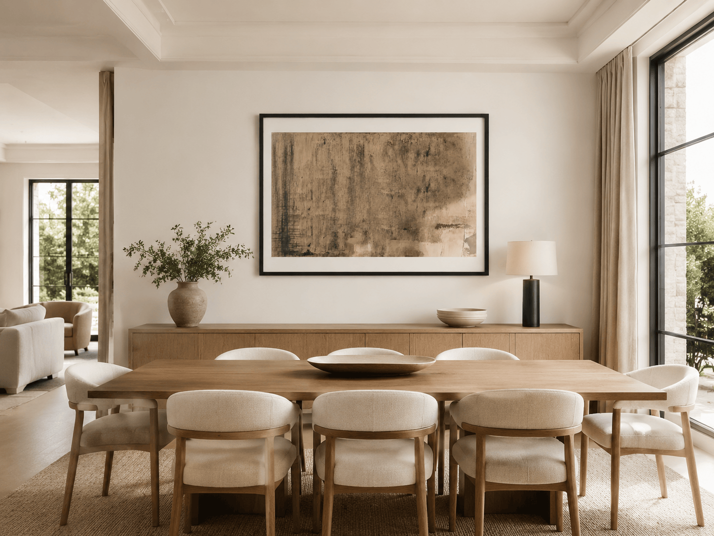 Wall Art in a modern room