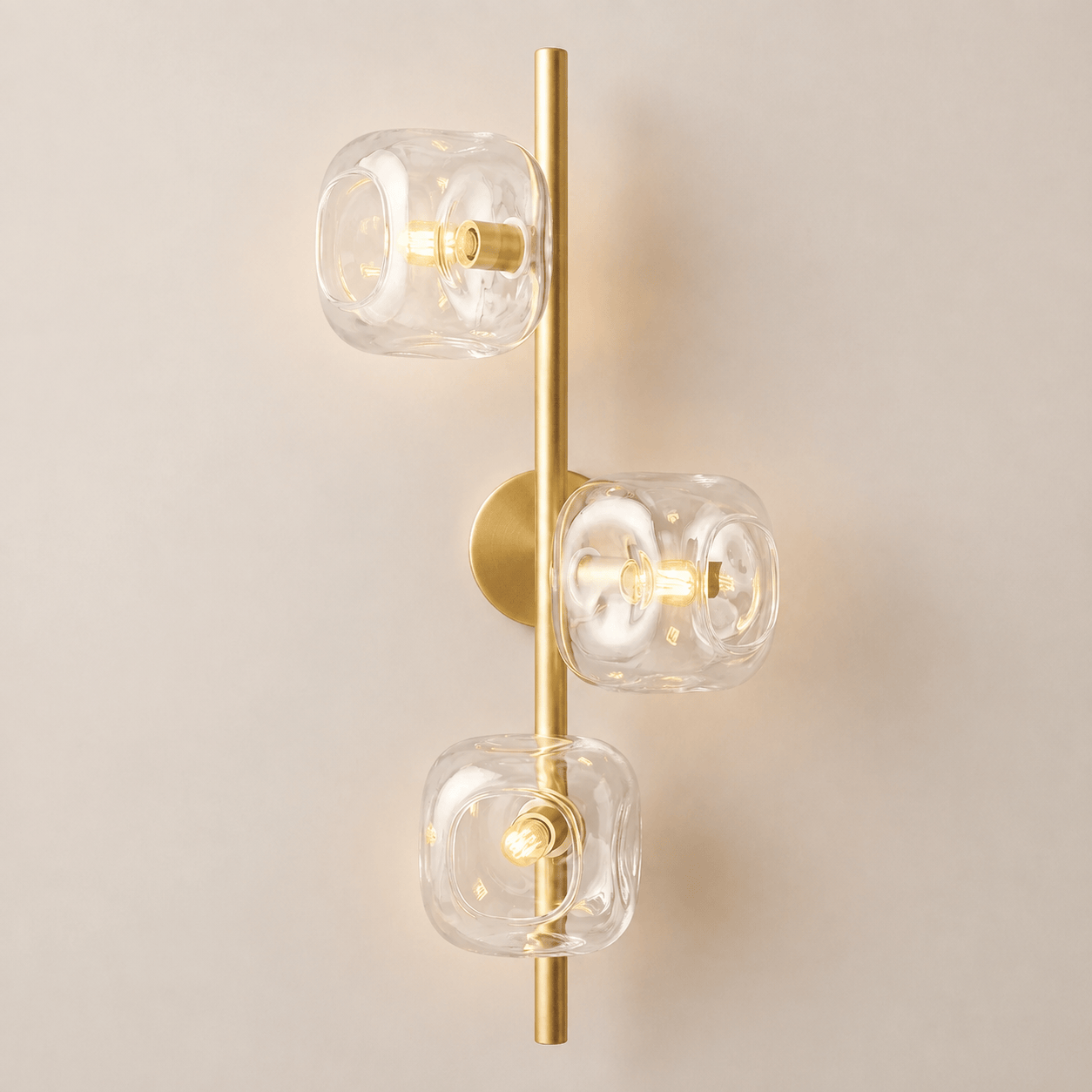 Linear Bronze Wall Light