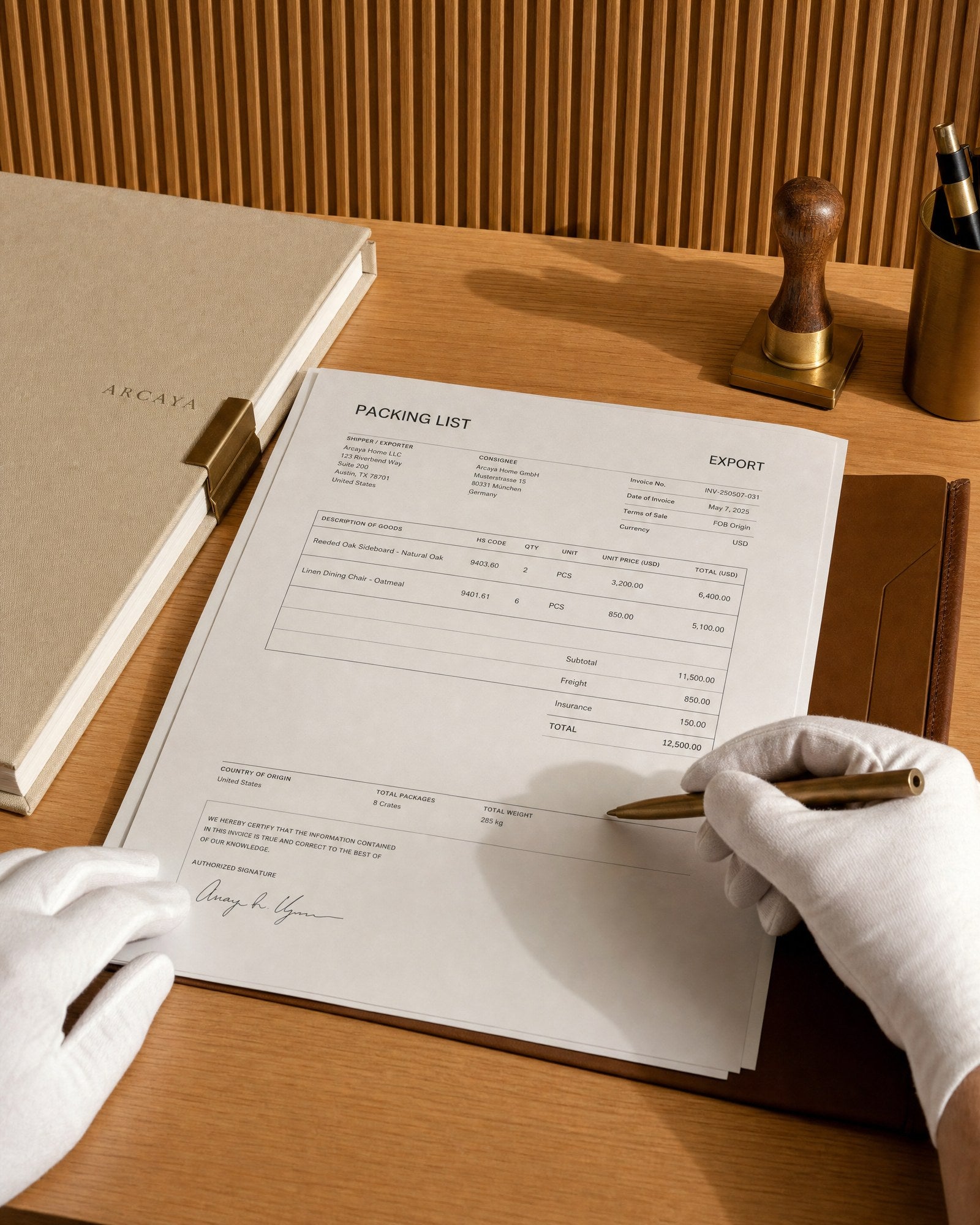 Customs Documents