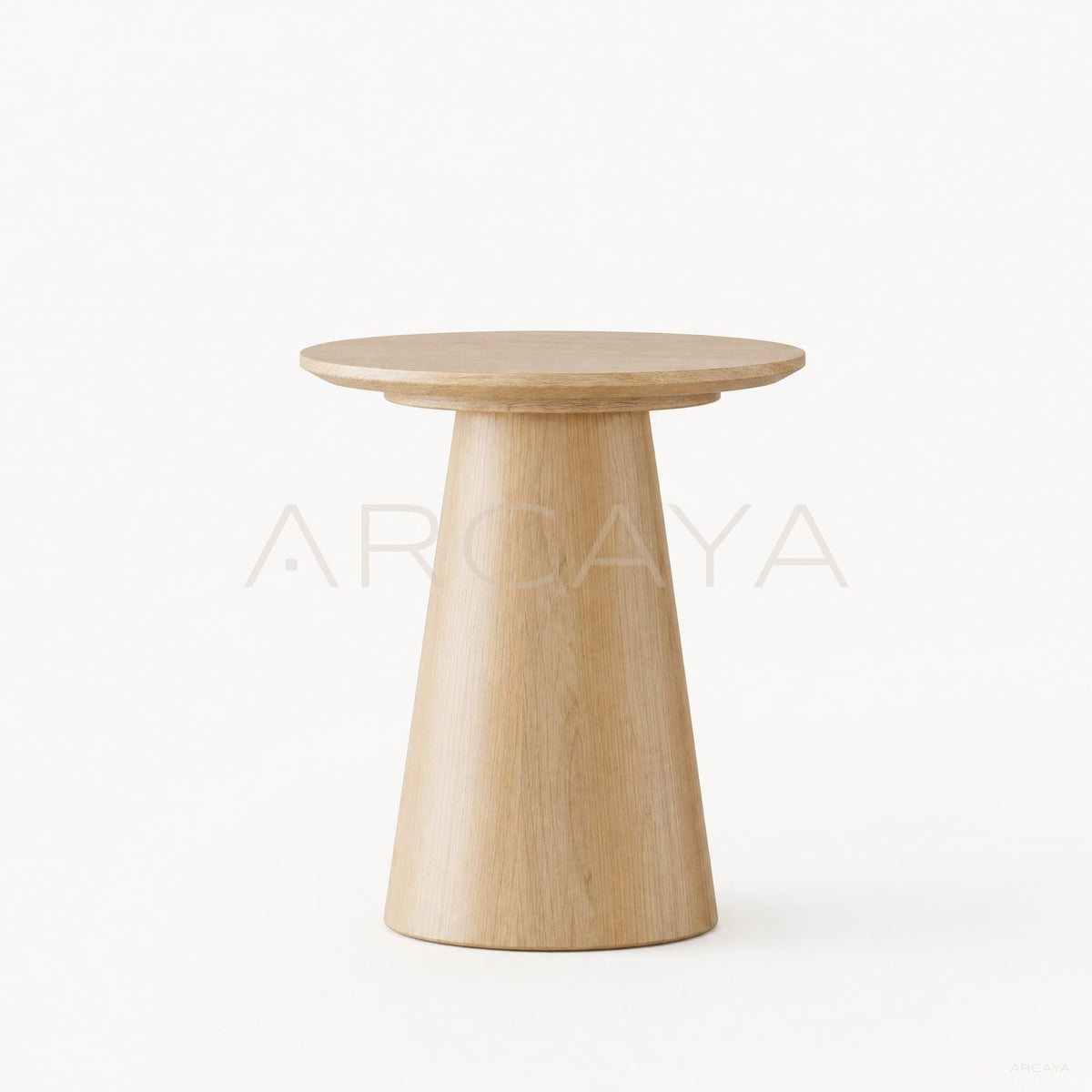 Rectangular Fluted Wood Dining Table