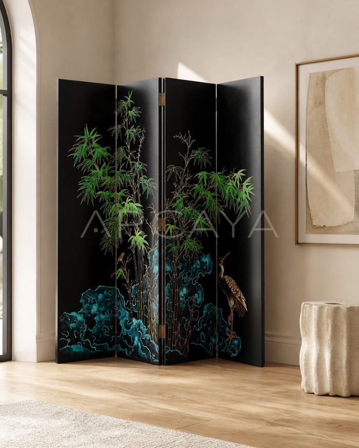 Bairia Painted Screen