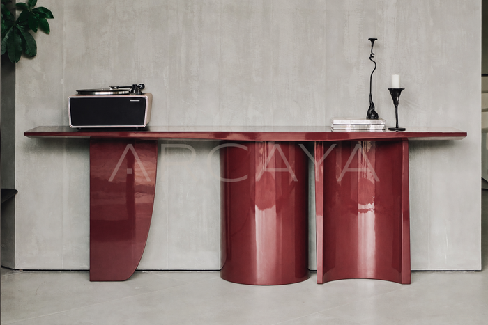 Sable Ash Console Table