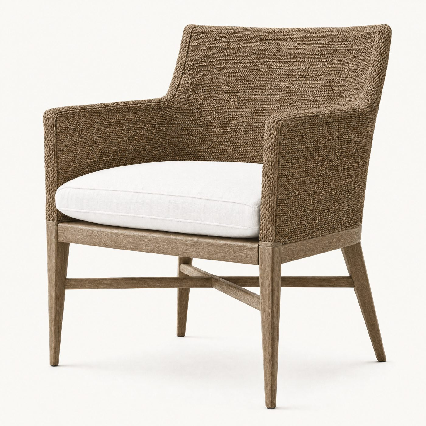 Woven Dining Armchair