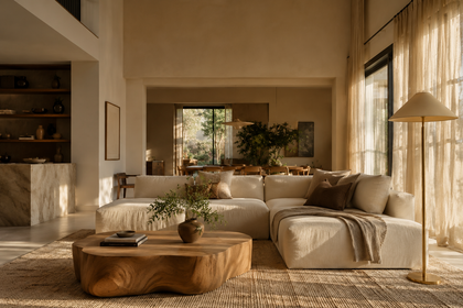 Aurelia sofa hero view