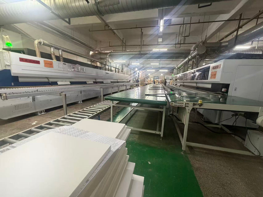 Laser edge-banding machine