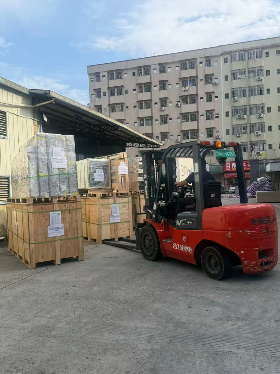 Loading cabinets for nationwide shipment