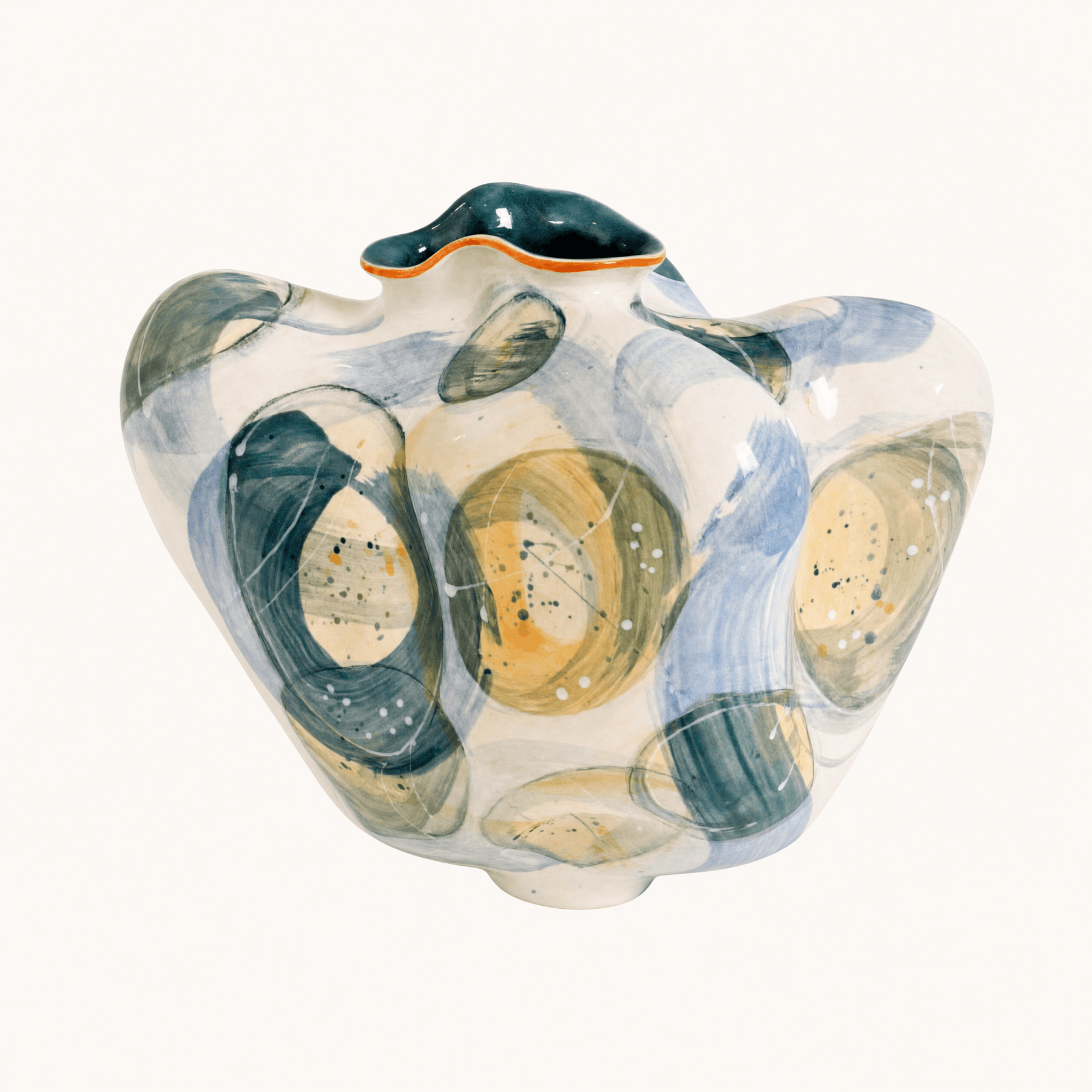 Abstract Color Block Vase — product view