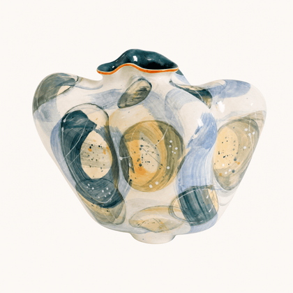 Abstract Color Block Vase — product view