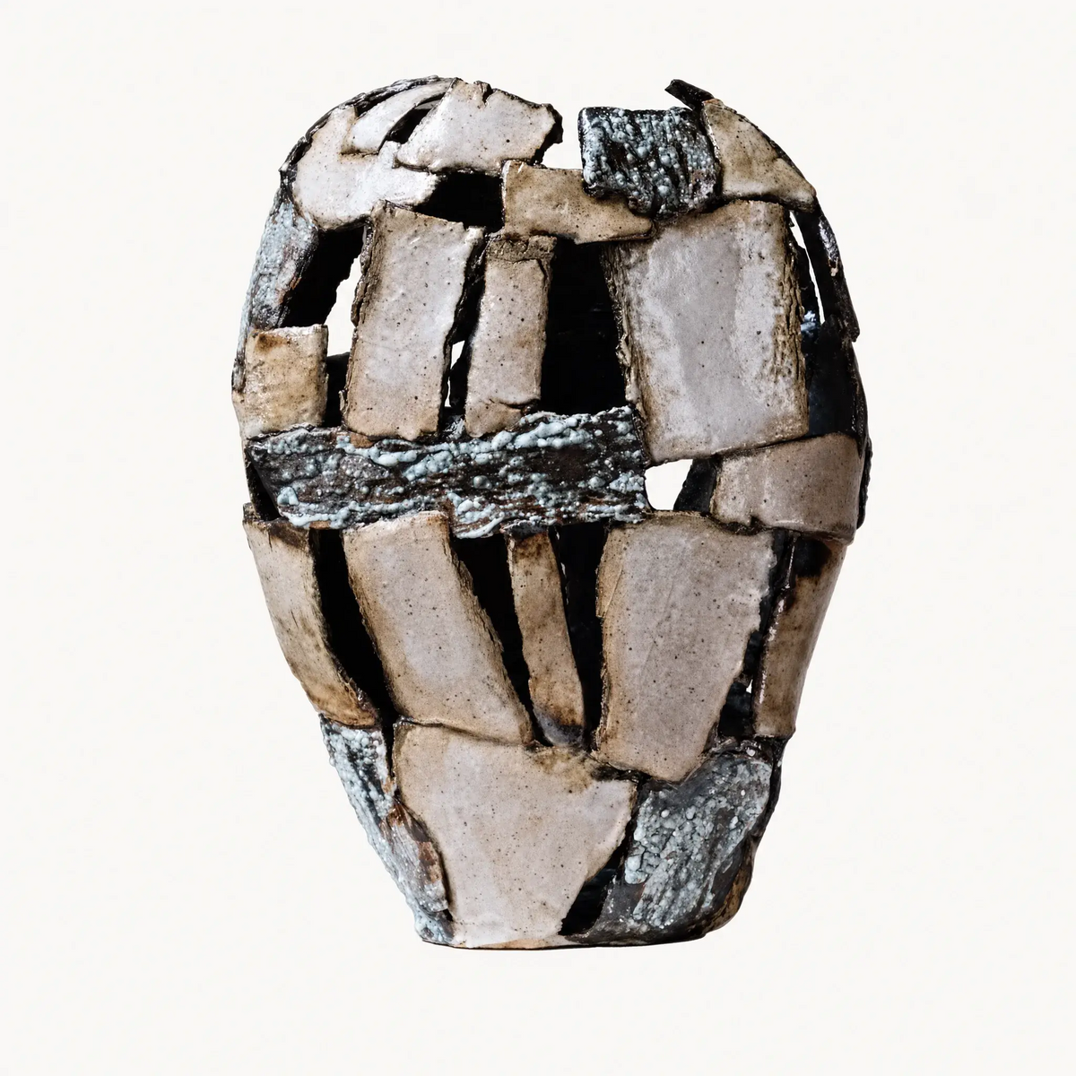 Mosaic Ceramic Vase — product view
