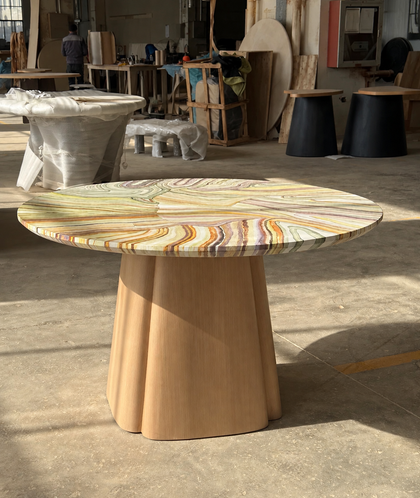 Aster Wood Decorative Object