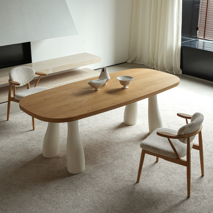 Ivory Meadow Dining Table
