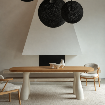 Ivory Meadow Dining Table