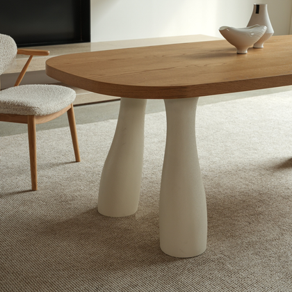 Ivory Meadow Dining Table