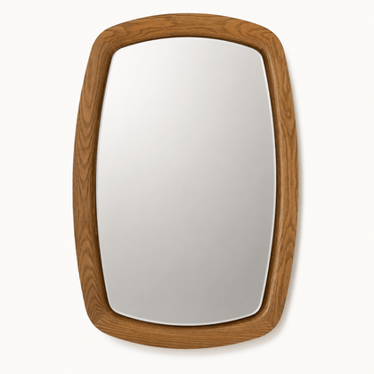 Organic Wood Mirror — product view