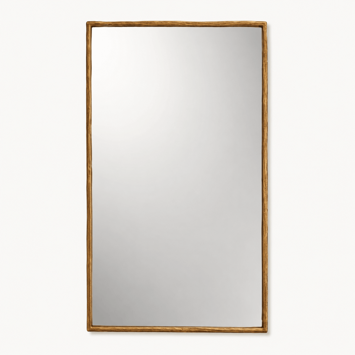 Slim Brass Mirror — product view