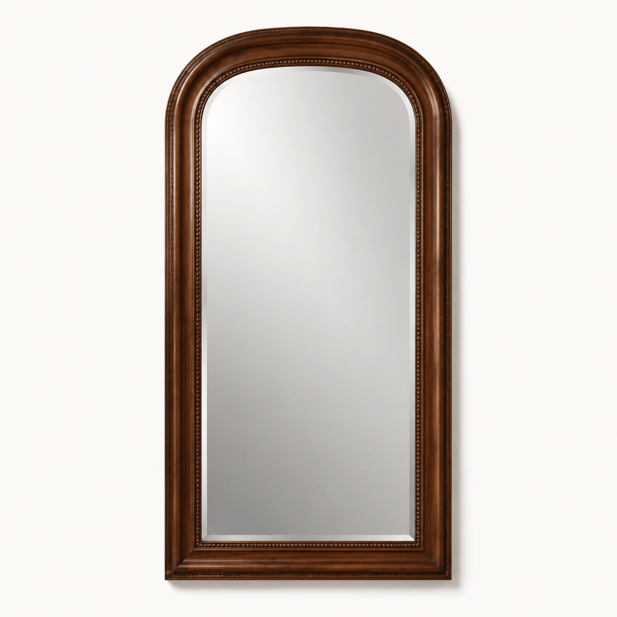 Walnut Arch Mirror — product view