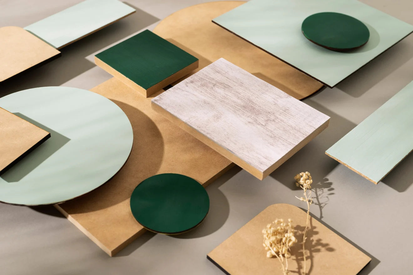 Material boards and design samples