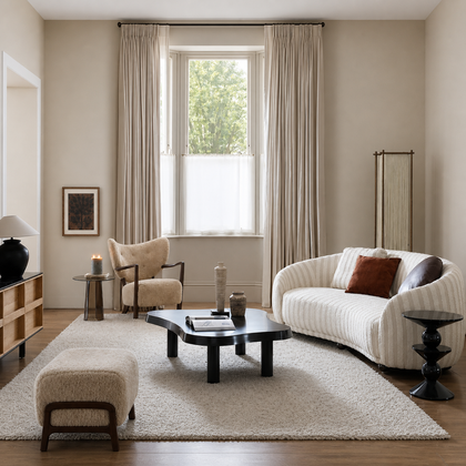 Elara Elm Straight Sofa