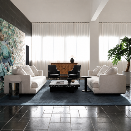 Elara Manor Straight Sofa