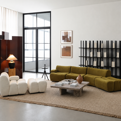 Elara Meadow Straight Sofa