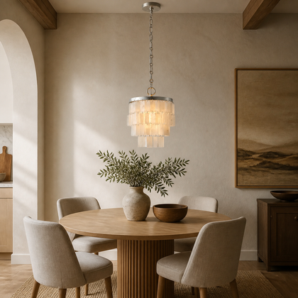 Bellamy Orchard Pendant Light — styled interior view 01