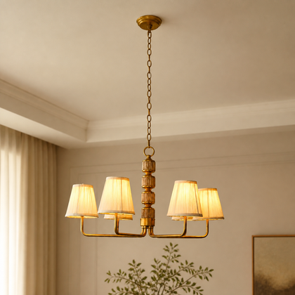 Coralie Grove Pendant Light — styled interior view 01