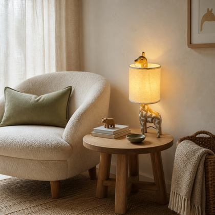Elowen Cove Table Lamp — styled interior view 02