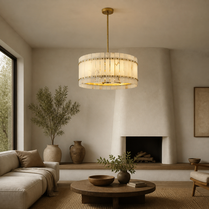 Jovian Terrace Pendant Light — styled interior view 02