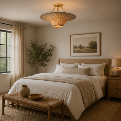 Jovian Orchard Ceiling Light — styled interior view 03