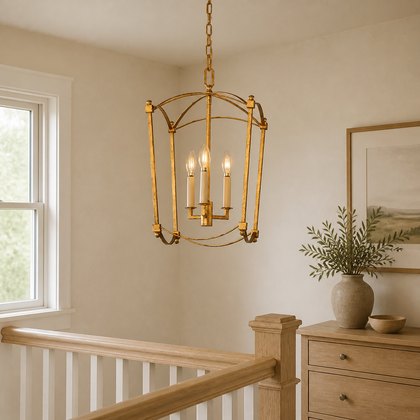 Fiora Vale Pendant Light — styled interior view 03