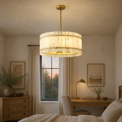 Jovian Terrace Pendant Light — styled interior view 03