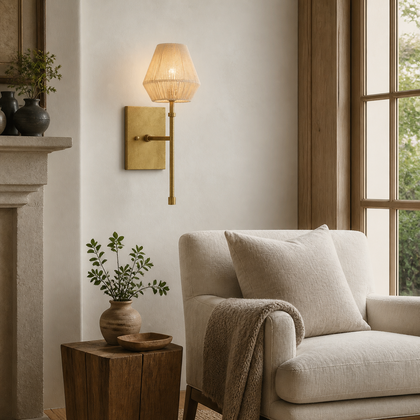 Jovian Vale Table Lamp — styled interior view 03