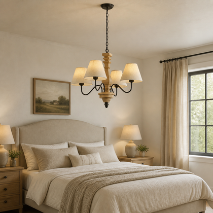 Lucent Ridge Pendant Light — styled interior view 03