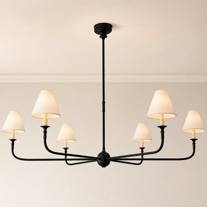 Isolde Wharf Pendant Light — styled interior view 03