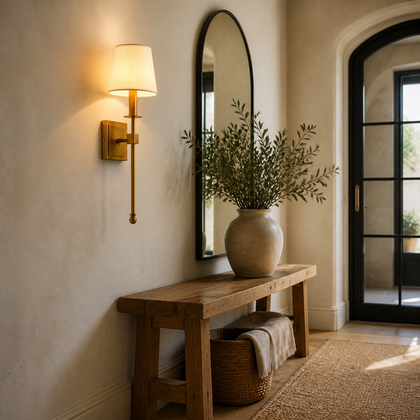 Hesper Cove Table Lamp — styled interior view 03