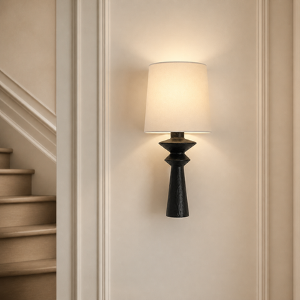 Bellamy Grove Table Lamp — styled interior view 03