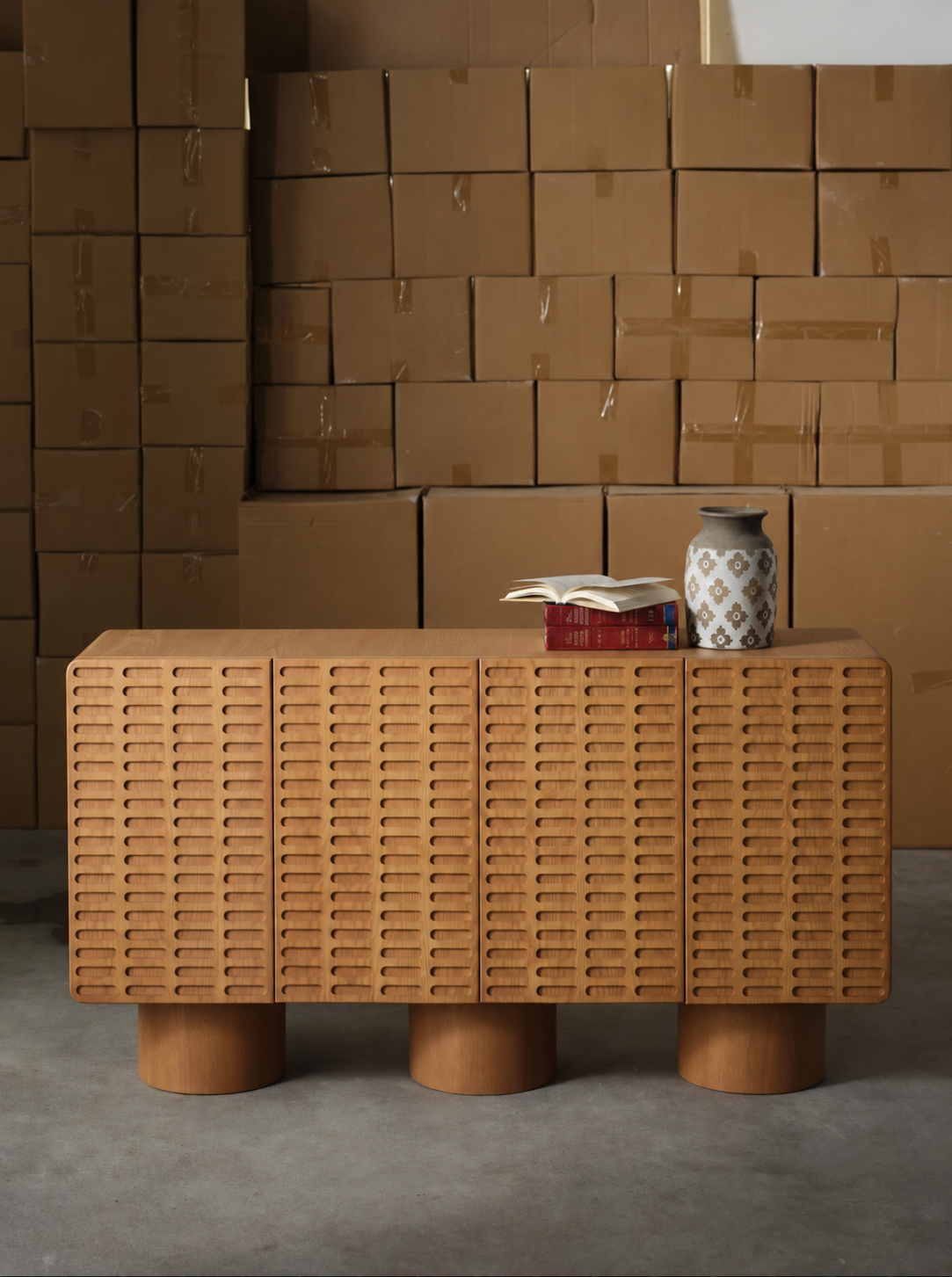 Ember Mist Sideboard